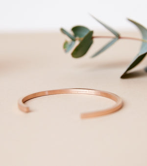 ROSE GOLD BANGLE | ILSE COLLECTION