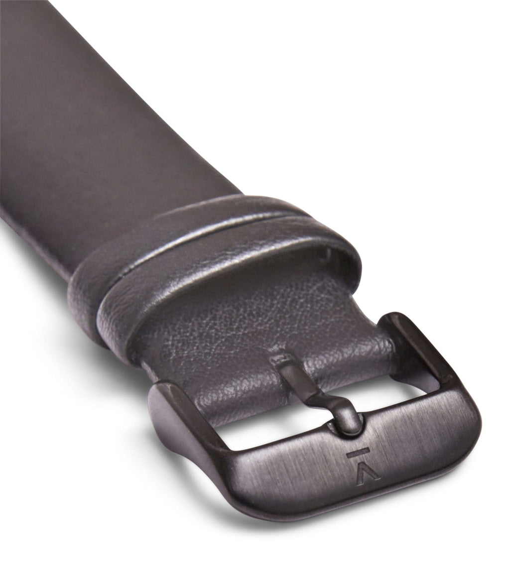 Dark grey with brushed black buckle | 20mm
